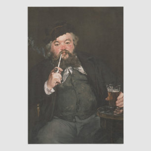 Edouard Manet - A Good Glass of Beer / Le bon bock Tissue Paper