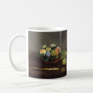 Edouard Manet - Basket of Fruits Coffee Mug