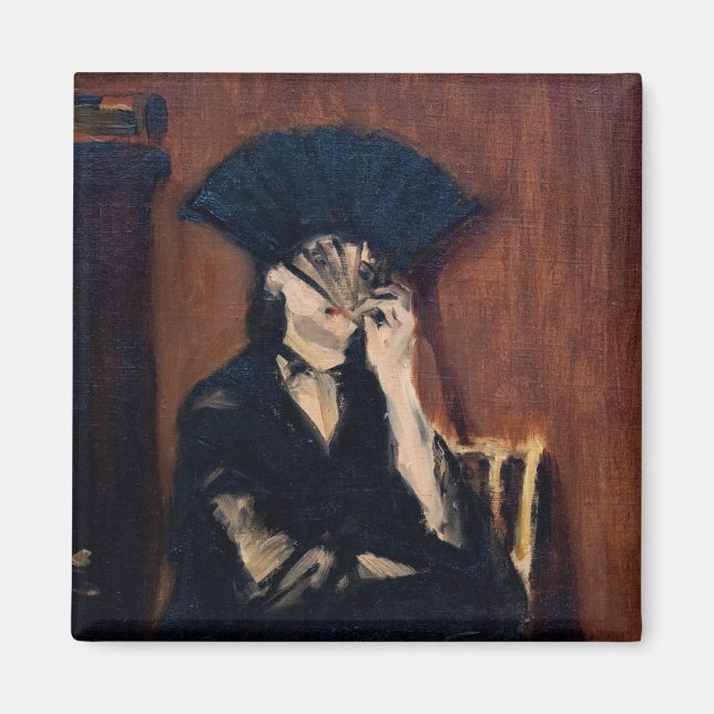 Edouard Manet - Berthe Morisot with a Fan Magnet (Front)