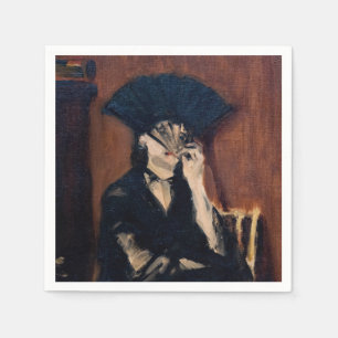 Edouard Manet - Berthe Morisot with a Fan Napkin
