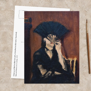 Edouard Manet - Berthe Morisot with a Fan Postcard