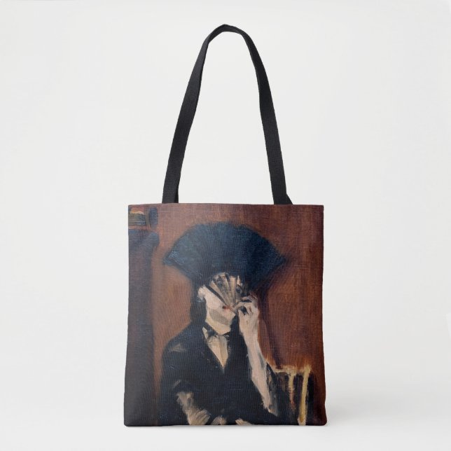 Edouard Manet - Berthe Morisot with a Fan Tote Bag (Front)