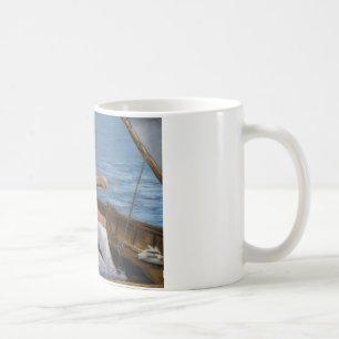 Edouard Manet - Boating Coffee Mug