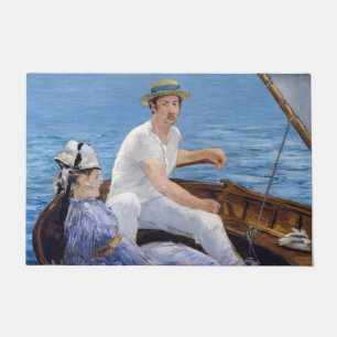 Edouard Manet - Boating Doormat