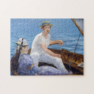 Edouard Manet - Boating Jigsaw Puzzle