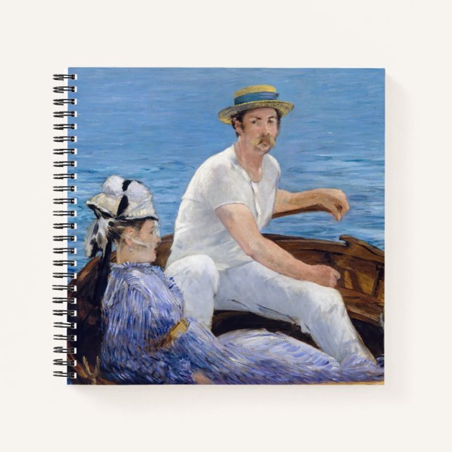 Edouard Manet - Boating Notebook (Front)