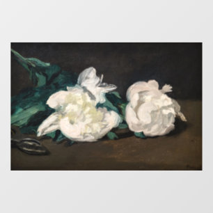 Edouard Manet - Branch of White Peonies, Secateurs