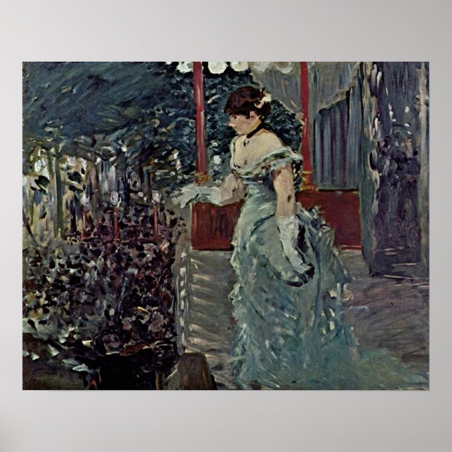 edouard Manet - Cafe-Concert Poster (Front)