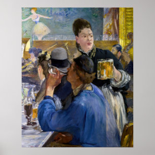 Edouard Manet - Corner of a Cafe-Concert Poster