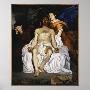 Edouard Manet - Dead Christ with Angels - 1864 Poster