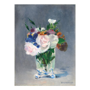 Edouard Manet - Flowers in a Crystal Vase Photo Print