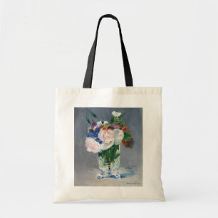 Edouard Manet - Flowers in a Crystal Vase Tote Bag
