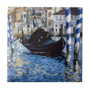 Edouard Manet - Grand Canal, Venice Ceramic Tile
