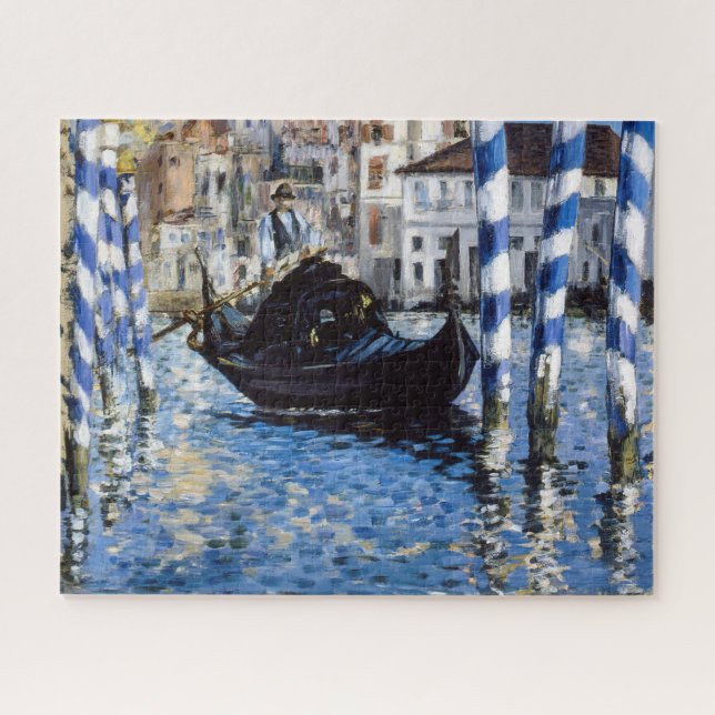 Edouard Manet - Grand Canal, Venice Jigsaw Puzzle (Horizontal)
