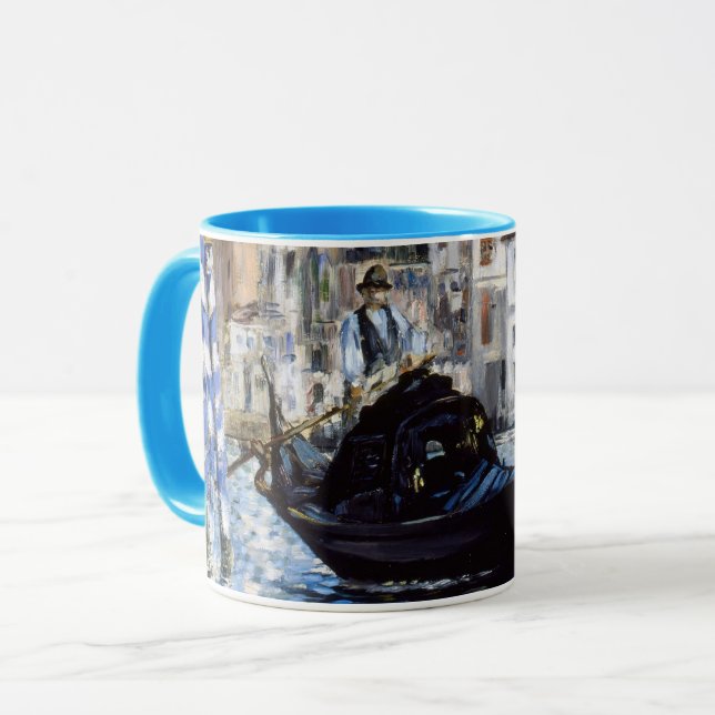 Edouard Manet - Grand Canal, Venice Mug (Front Left)
