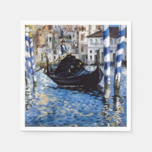 Edouard Manet - Grand Canal, Venice Napkin