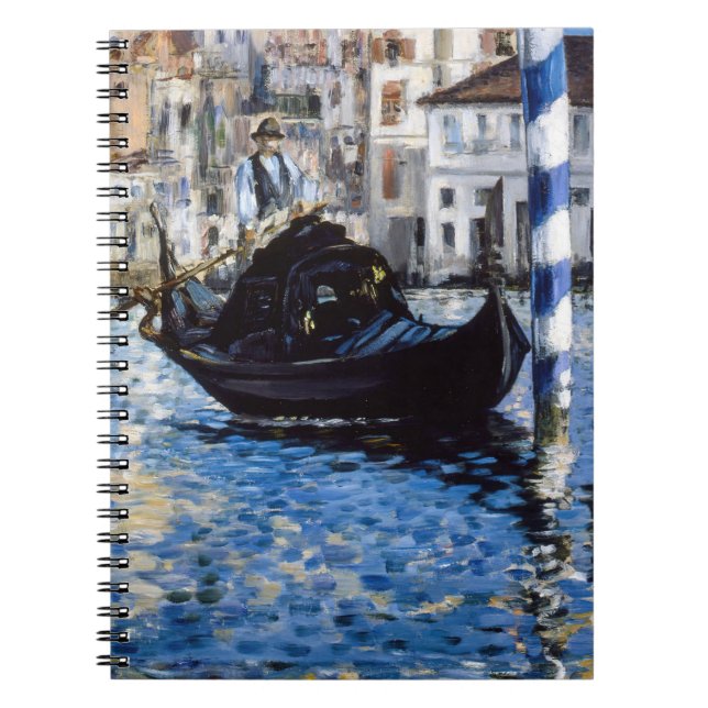 Edouard Manet - Grand Canal, Venice Notebook (Front)