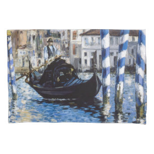 Edouard Manet - Grand Canal, Venice Pillowcase