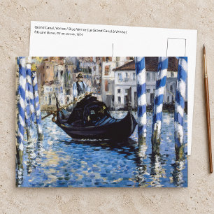 Edouard Manet - Grand Canal, Venice Postcard
