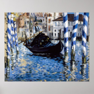 Edouard Manet - Grand Canal, Venice Poster
