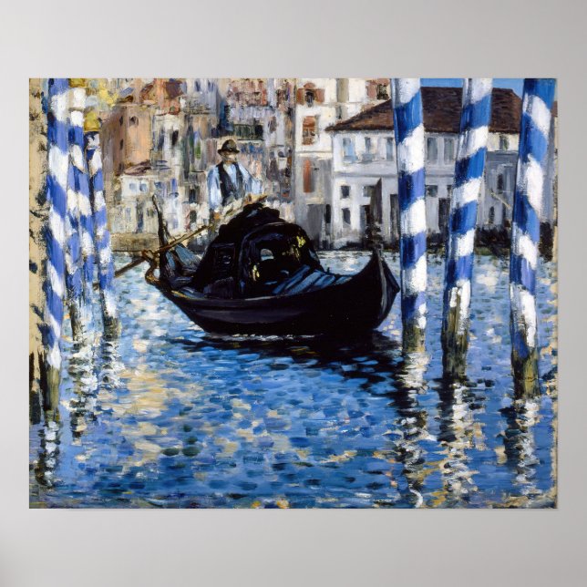Edouard Manet - Grand Canal, Venice Poster (Front)