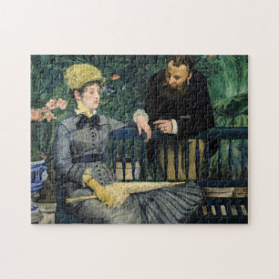 Edouard Manet - In the Conservatory Jigsaw Puzzle