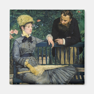 Edouard Manet - In the Conservatory Magnet