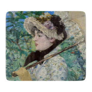 Edouard Manet - Jeanne / Spring Cutting Board