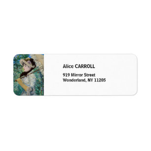 Edouard Manet - Jeanne / Spring Return Address Label