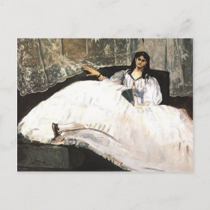 Edouard Manet- Lady with a Fan Postcard