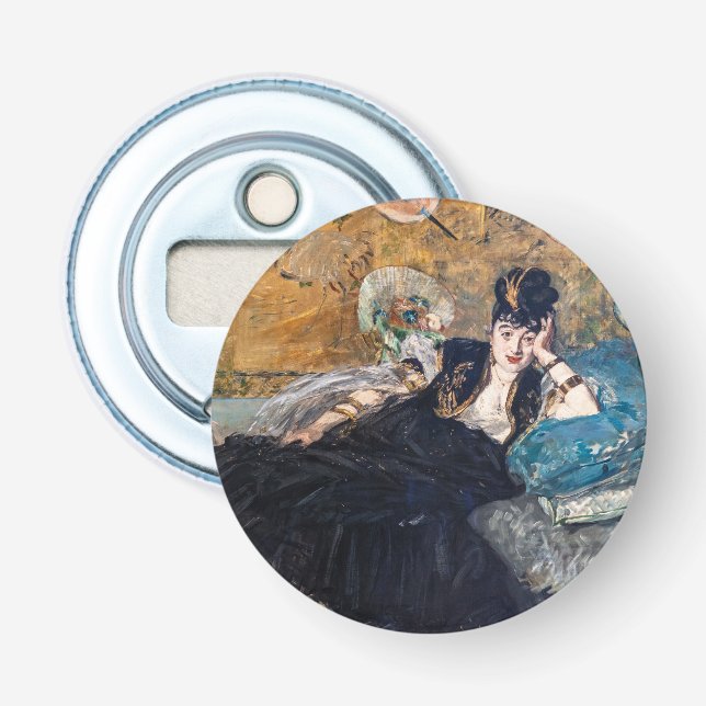 Edouard Manet - Lady with Fans Bottle Opener (Front)