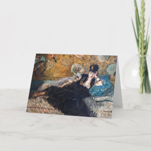 Edouard Manet - Lady with Fans Card