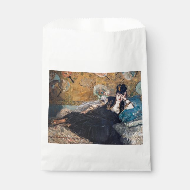 Edouard Manet - Lady with Fans Favour Bag (Front)