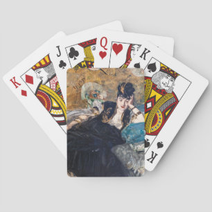 Edouard Manet - Lady with Fans Playing Cards