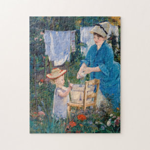 Edouard Manet - Laundry Jigsaw Puzzle