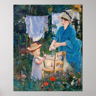 Edouard Manet - Laundry Poster