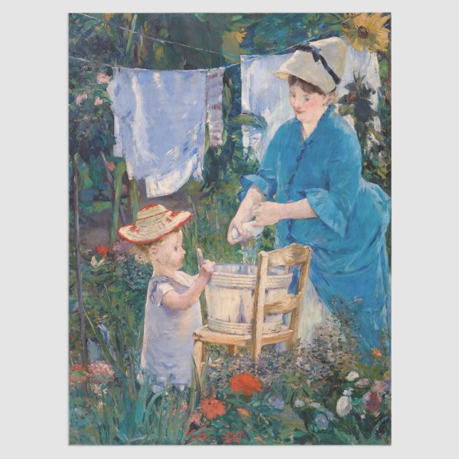 Edouard Manet - Laundry Tissue Paper (Creator Uploaded)