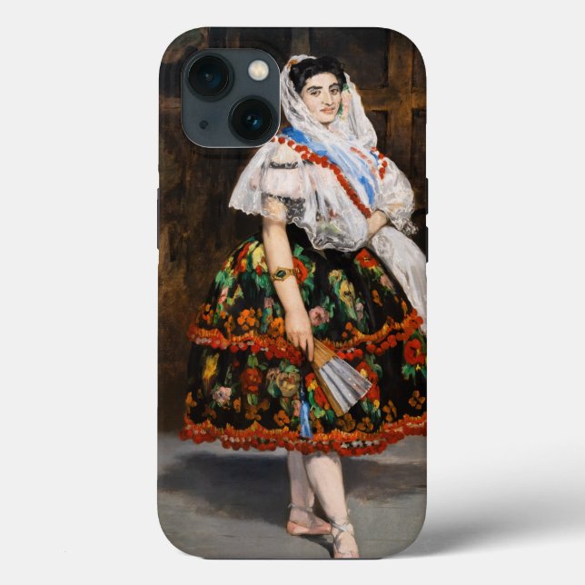 Edouard Manet - Lola de Valence Case-Mate iPhone Case (Back)