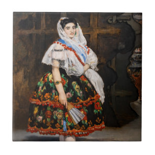 Edouard Manet - Lola de Valence Ceramic Tile