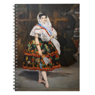 Edouard Manet - Lola de Valence Notebook