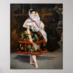 Edouard Manet - Lola de Valence Poster