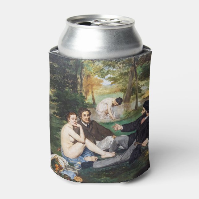 Edouard Manet - Luncheon on the Grass Can Cooler (Can Front)