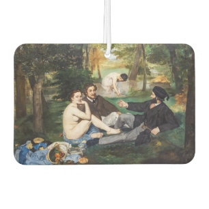 Edouard Manet - Luncheon on the Grass Car Air Freshener