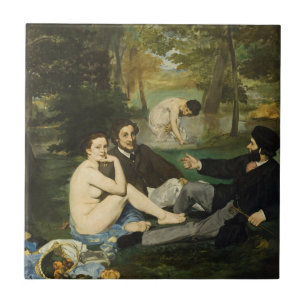 Edouard Manet - Luncheon On The Grass Ceramic Tile