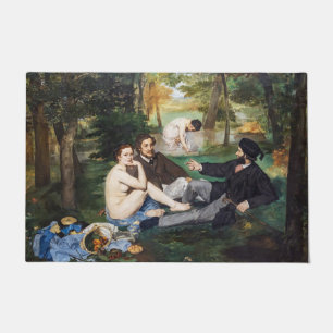 Edouard Manet - Luncheon on the Grass Doormat