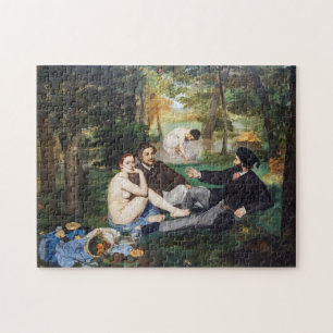Edouard Manet - Luncheon on the Grass Jigsaw Puzzle