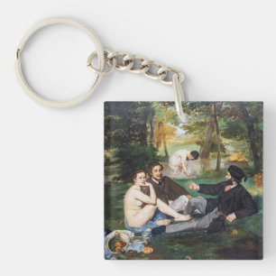 Edouard Manet - Luncheon on the Grass Key Ring