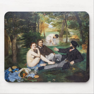 Edouard Manet - Luncheon on the Grass Mouse Pad