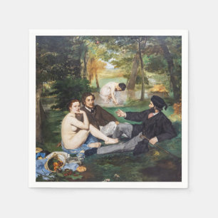 Edouard Manet - Luncheon on the Grass Napkin