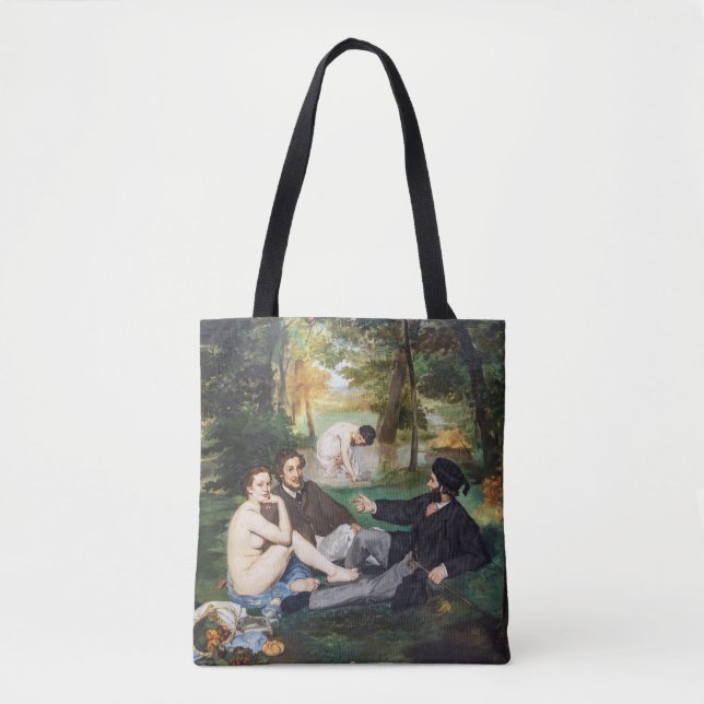Edouard Manet - Luncheon on the Grass Tote Bag (Front)